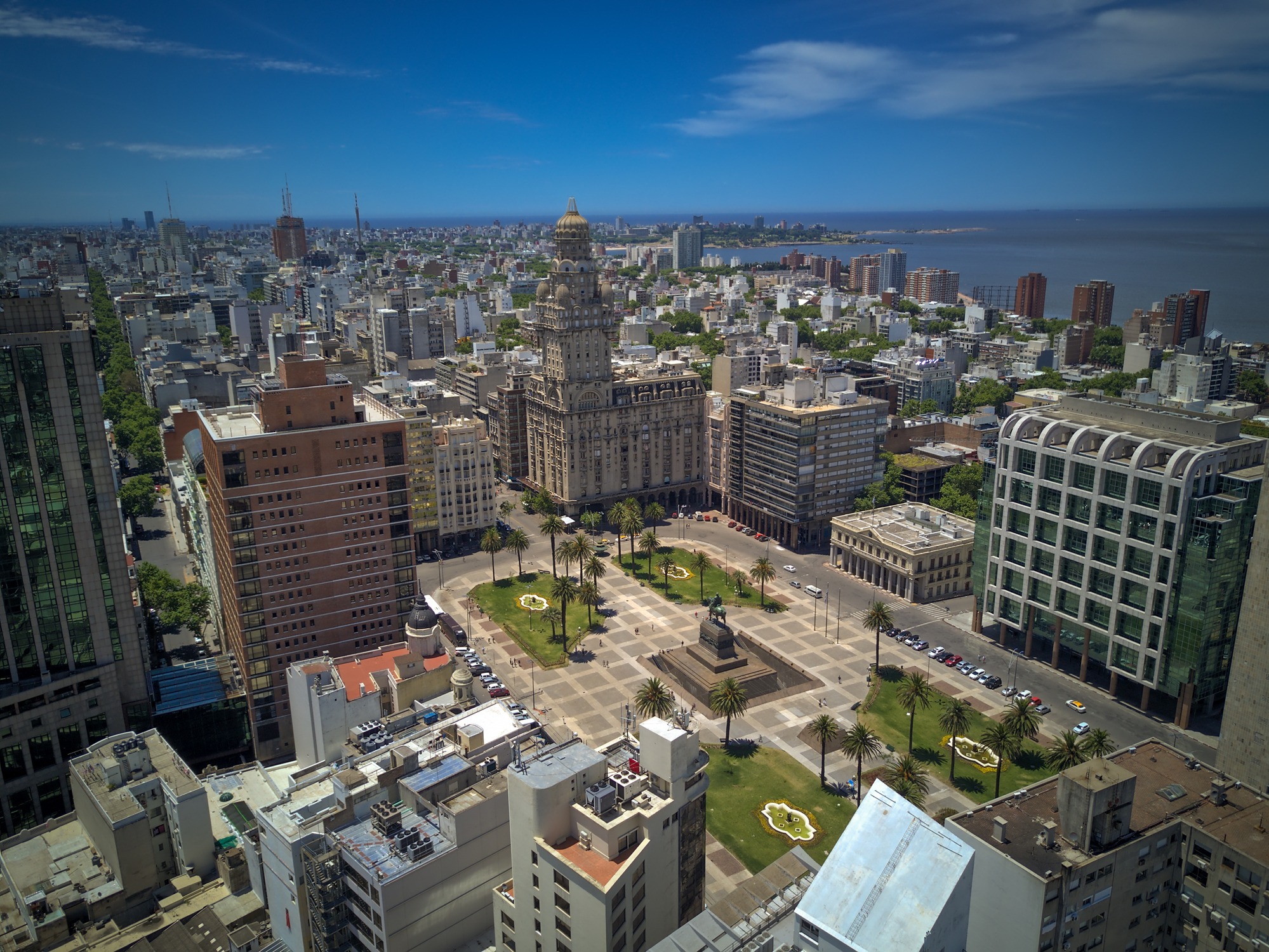 Montevideo, capital de Uruguay. Foto: ¡Stock.