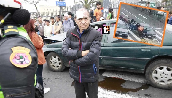 Conductor pierde el control de vehículo y embiste a transeúntes en la avenida Abancay