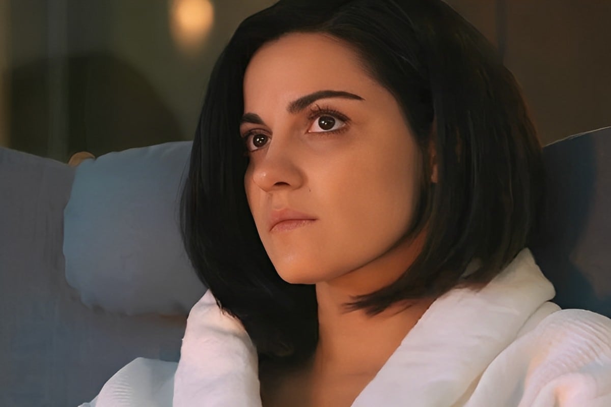 Maite Perroni interpreta a tres personajes en la serie "Tríada" (Foto: Netflix)