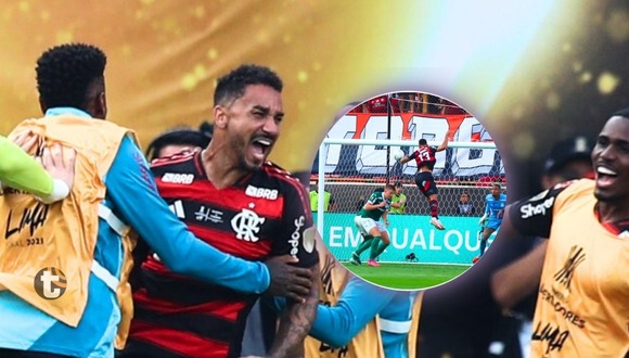 Gol de Danilo para el 1-0 de Flamengo vs Palmeiras | VIDEO: ESPN