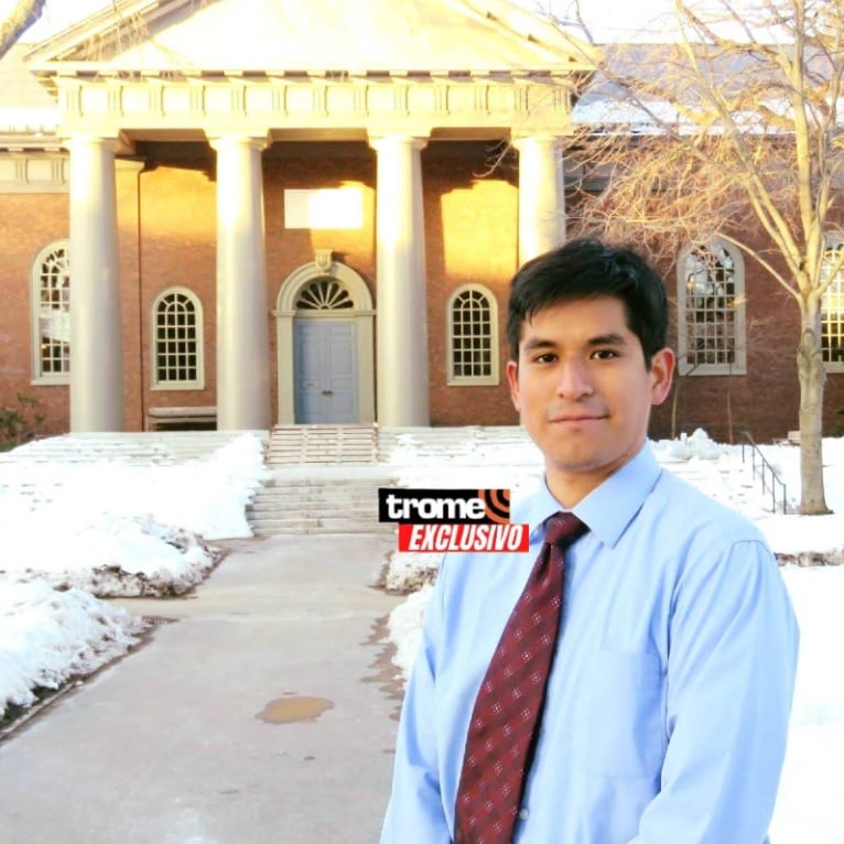Marco Carrasco en las mejores universidades del mundo y fue admitido al Programa de Líderes en sector público en la Universidad de Oxford. (Entrevista: Isabel Medina / Trome).