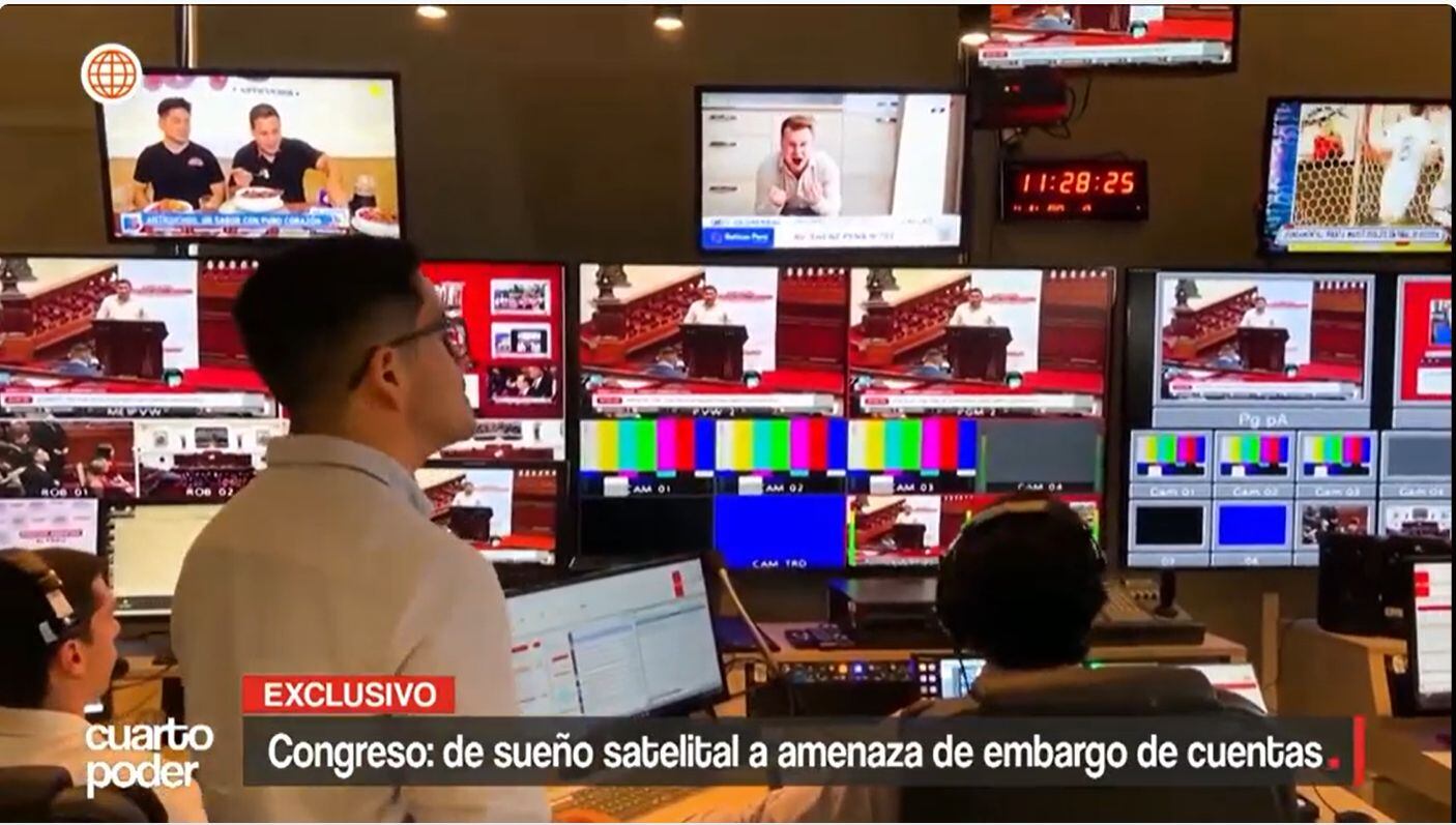 El Congreso de la República enfrenta posible embargo por millonaria deuda de antenas satelitales