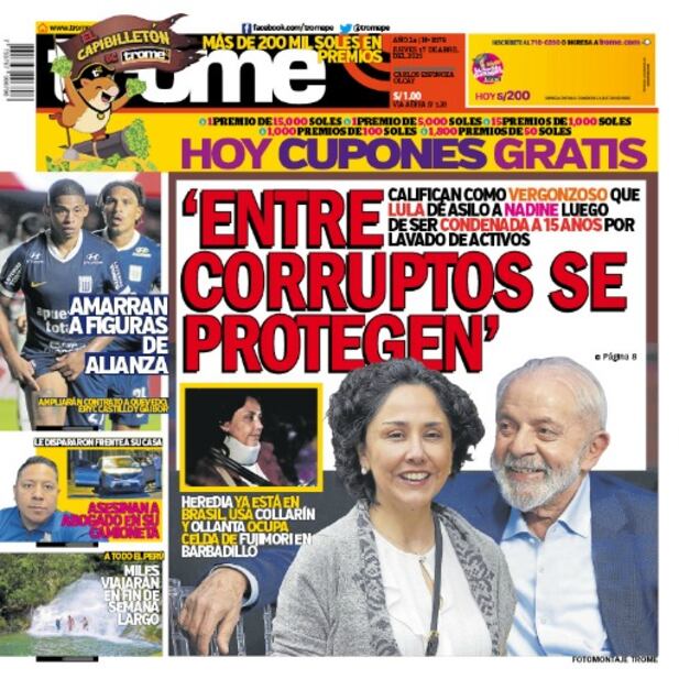 'ENTRE CORRUPTOS SE PROTEGEN'