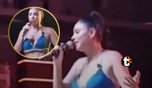 Pamela Franco cuadra a público que le gritaba ‘¡Cueva!’: “Suban acá y me lo dicen en mi cara”