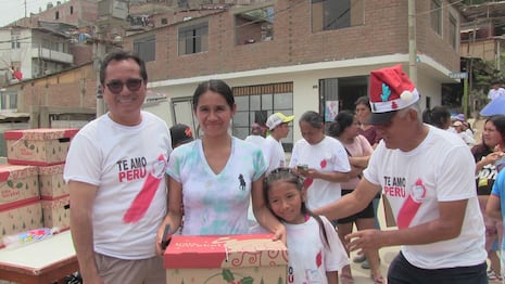 Luis Moncada: ‘Hay más felicidad en dar que en recibir’