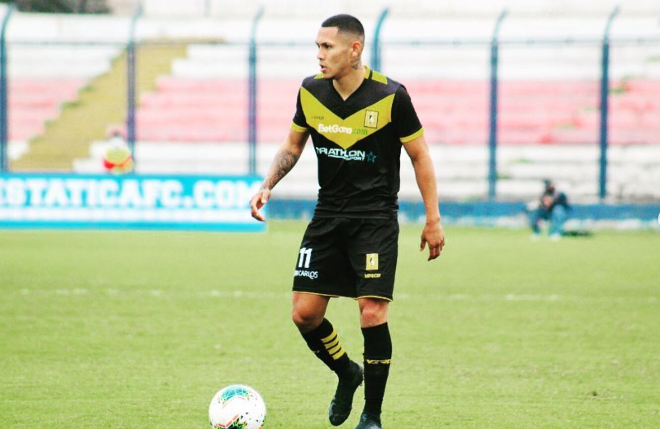 Bryan Reyna es futbolista de Cantolao desde el 2021. (Foto: Instagram)