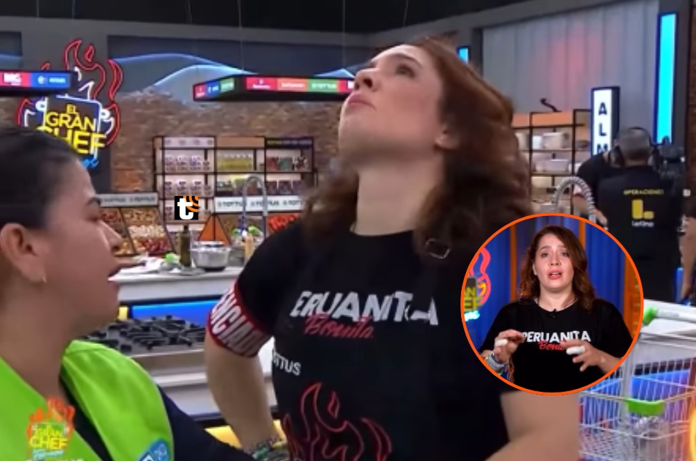 Yiddá Eslava sufre corte y es auxiliada por paramédico en 'El Gran Chef Famosos'.