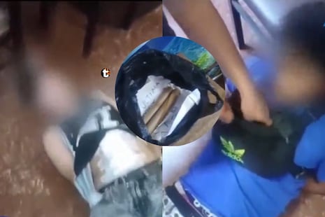 ¡Menores cayeron con dinamita en mano! Detienen a dos adolescentes cuando iban a extorsionar pollería en ...