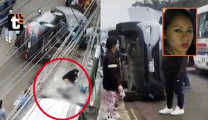Madre de 4 niños pierde la pierna tras ser atropellada por policía en SJL: Comisaría impide poner la denuncia a alférez