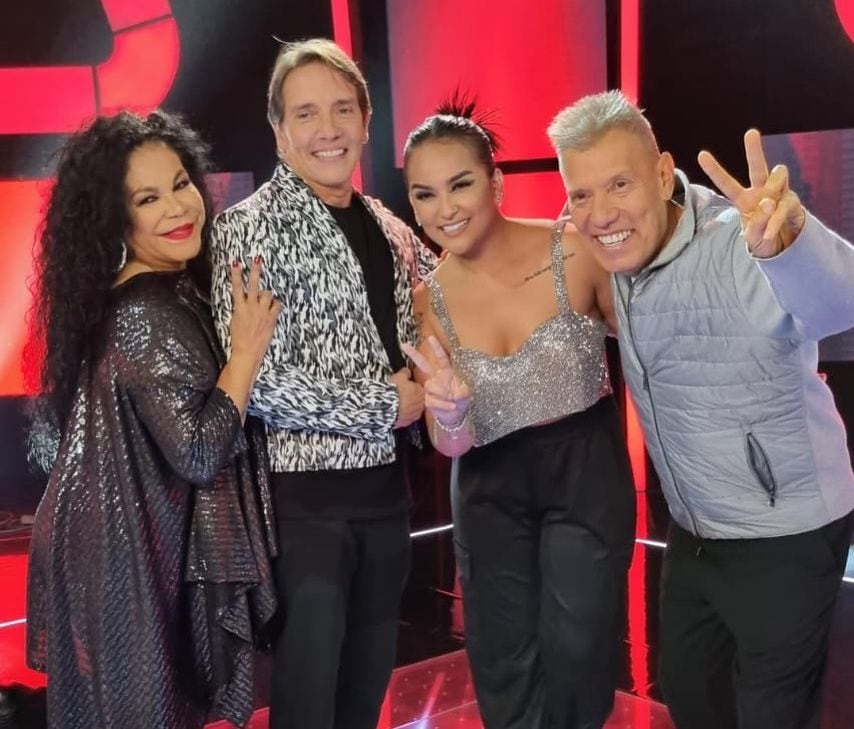 Danieola Darcourt como jurado en 'La Voz Perú'. (Foto; Instagram)