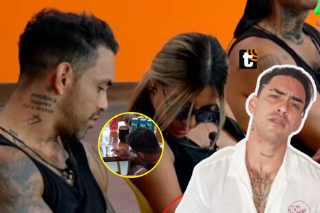 ¿“Me gustas”? Diego Chávarri le escribe ‘mensaje en clave’ a Gabriela Herrera en un vaso