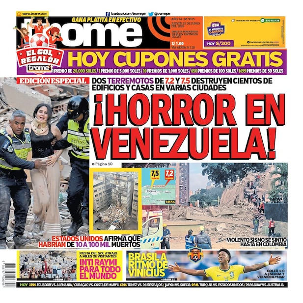 Portada Trome