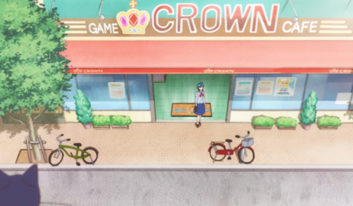 El local de McDonald se asemeja mucho a la sala de videojuegos de Sailor Moon. (Foto: Toei)