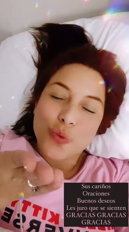 La actriz Natalia Salas agradeció las muestras de apoyo y cariño de sus fans y colegas. (Foto: Instagram)