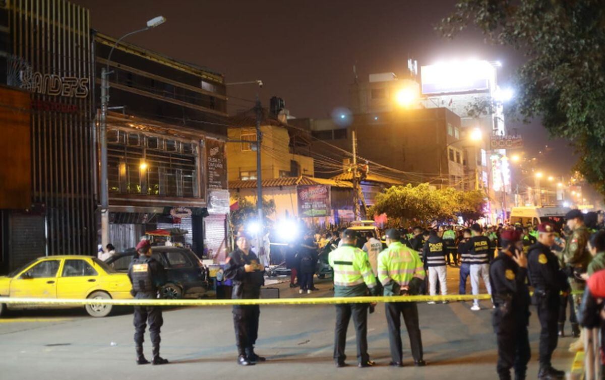 Una explosión se registró en la entrada de la discoteca Xanders, ubicada en SJL | Foto: Jesús Saucedo@photo.gec