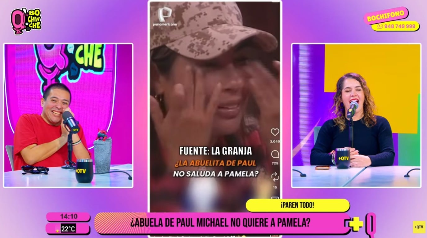 Pamela López dijo que quiere a la abuelita de Paul Michael.