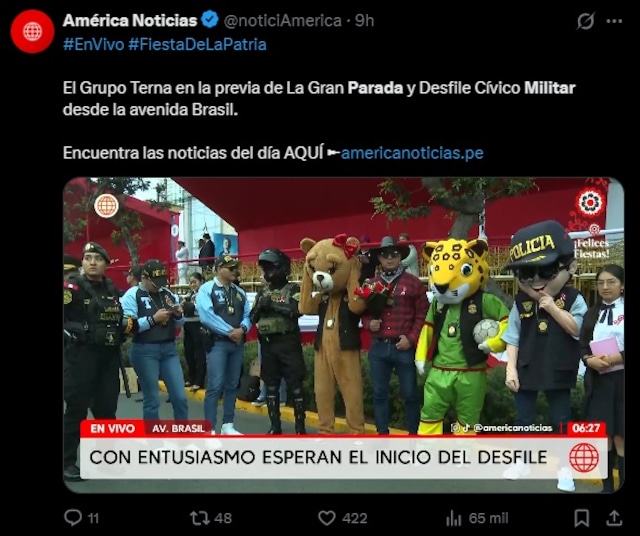 No pararás de reír con los memes más divertidos de la Gran Parada y Desfile Cívico Militar 2026. (Redes sociales)