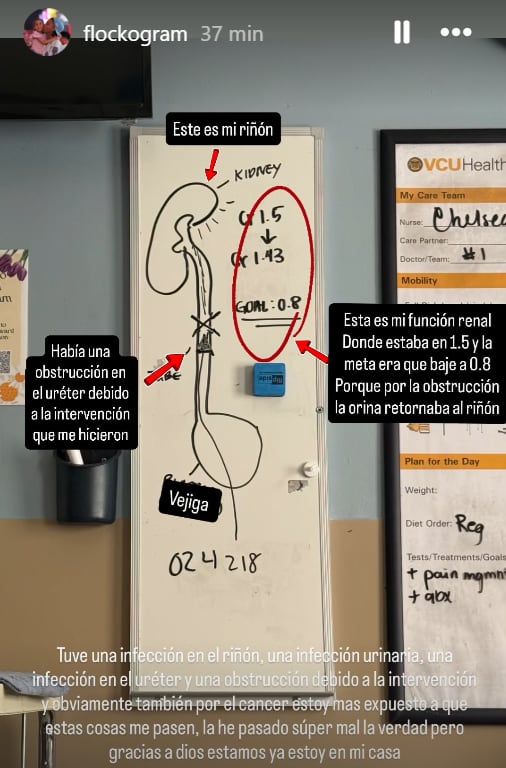 Youna explicó por qué tuvo que ser hospitalizado en medio de su lucha contra el cáncer.