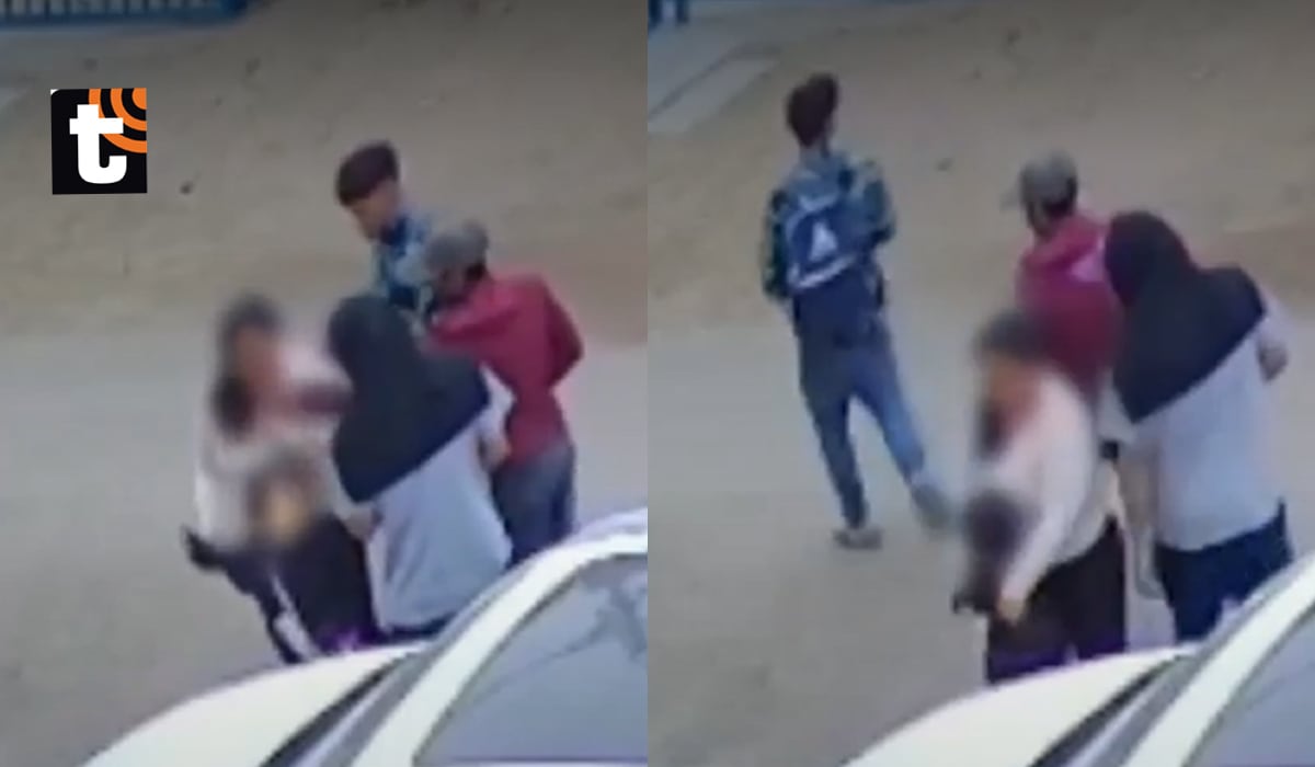 ¡Cobardes! Tres delincuentes asaltan y amenazan a madre frente a su hija de 4 años en San Juan de Miraflores