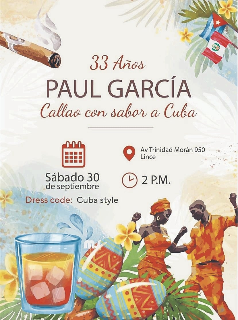 Fiesta a excongresista Paul García.