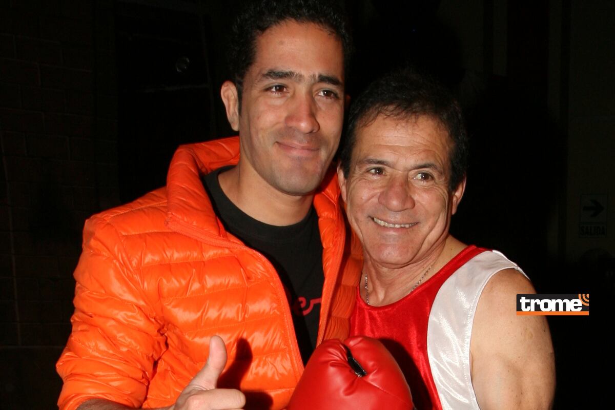 José María Barraza y su papá, el 'Chato' Barraza