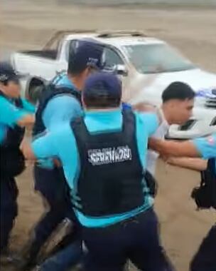 Detienen a policía acusado de robo