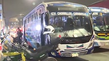 Cercado de Lima: Sicarios balean bus y dejan heridos al chofer y pasajera | VIDEO