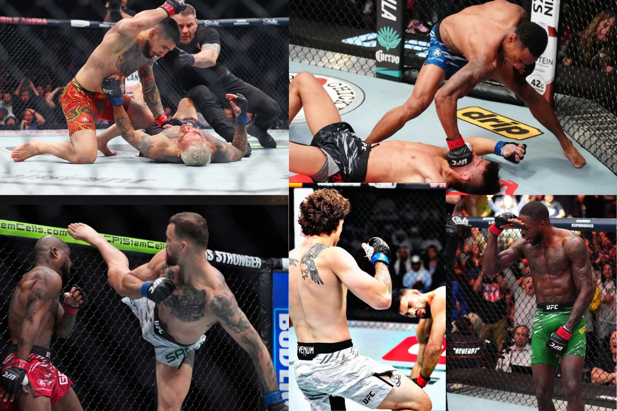 Estos fueron los mejores nocauts de UFC este 2025. (Agencias/ Getty)