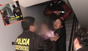 Secuestro de niña: Así fue la captura de la niñera en cuarto alquilado de El Agustino | VIDEO