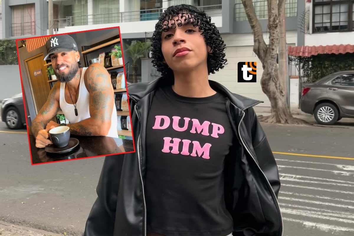 TROME - Tiktoker se luce junto a Gino Assereto.