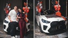 ¡Nuevo logro familiar! Ignacio Baladán sorprende con camioneta de lujo y celebra junto a La Segura