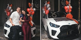 ¡Nuevo logro familiar! Ignacio Baladán sorprende con camioneta de lujo y celebra junto a La Segura