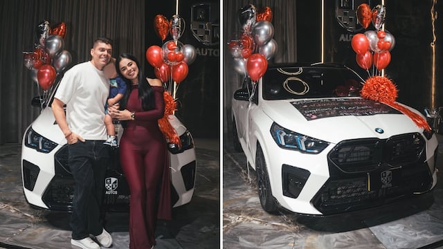 ¡Nuevo logro familiar! Ignacio Baladán sorprende con camioneta de lujo y celebra junto a La Segura