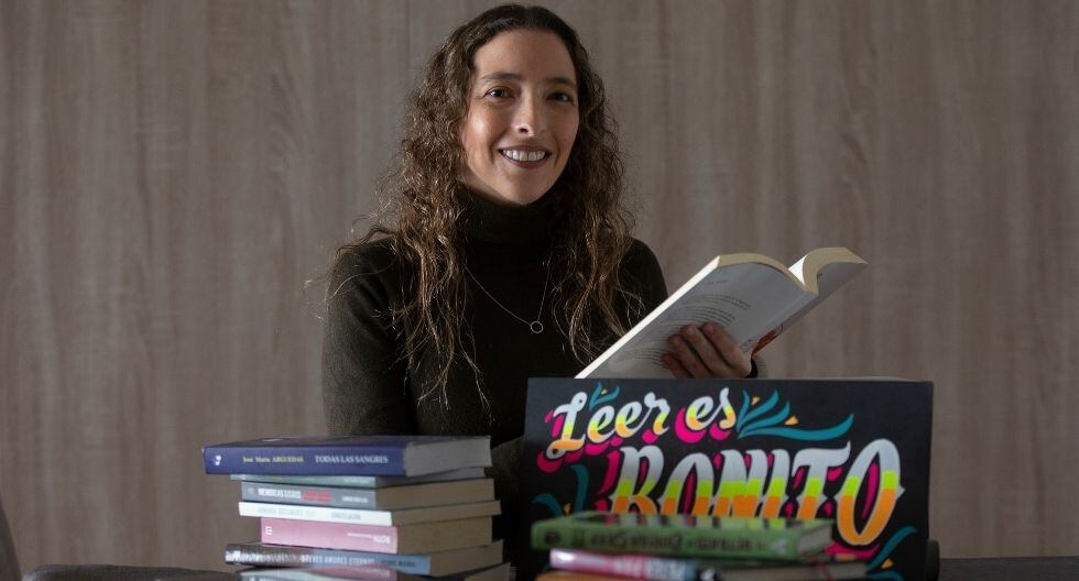 Su necesidad de escribir y de contagiar su entusiasmo por la literatura la motivó a iniciar este proyecto, Leer es bonito. Fotos: Trome.