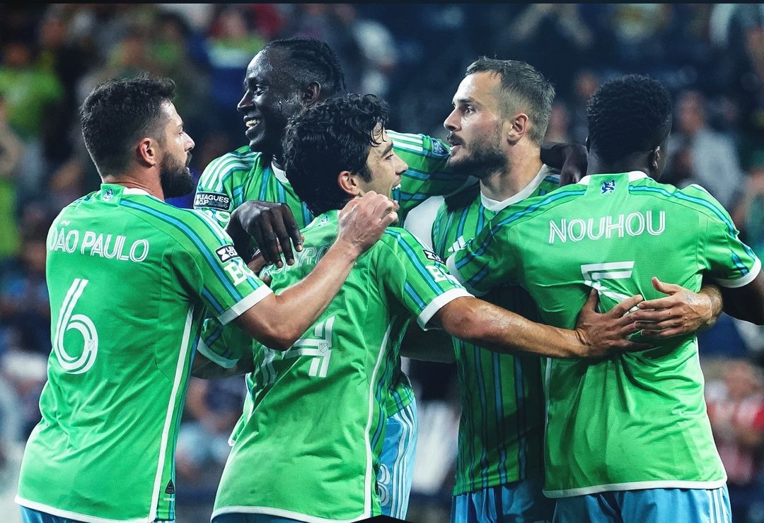 Paliza del Seattle Sounders a los Pumas de México. ( @SoundersFC)