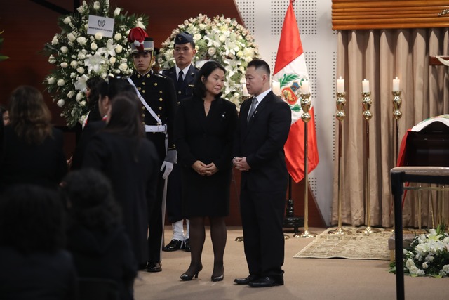 Alberto Fujimori: galería con la llegada de su féretro al Ministerio de Cultura. Foto: @photo.gec