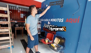 VES: Roban casa de apuestas y se llevan 10 mil soles, computadoras y tres televisores