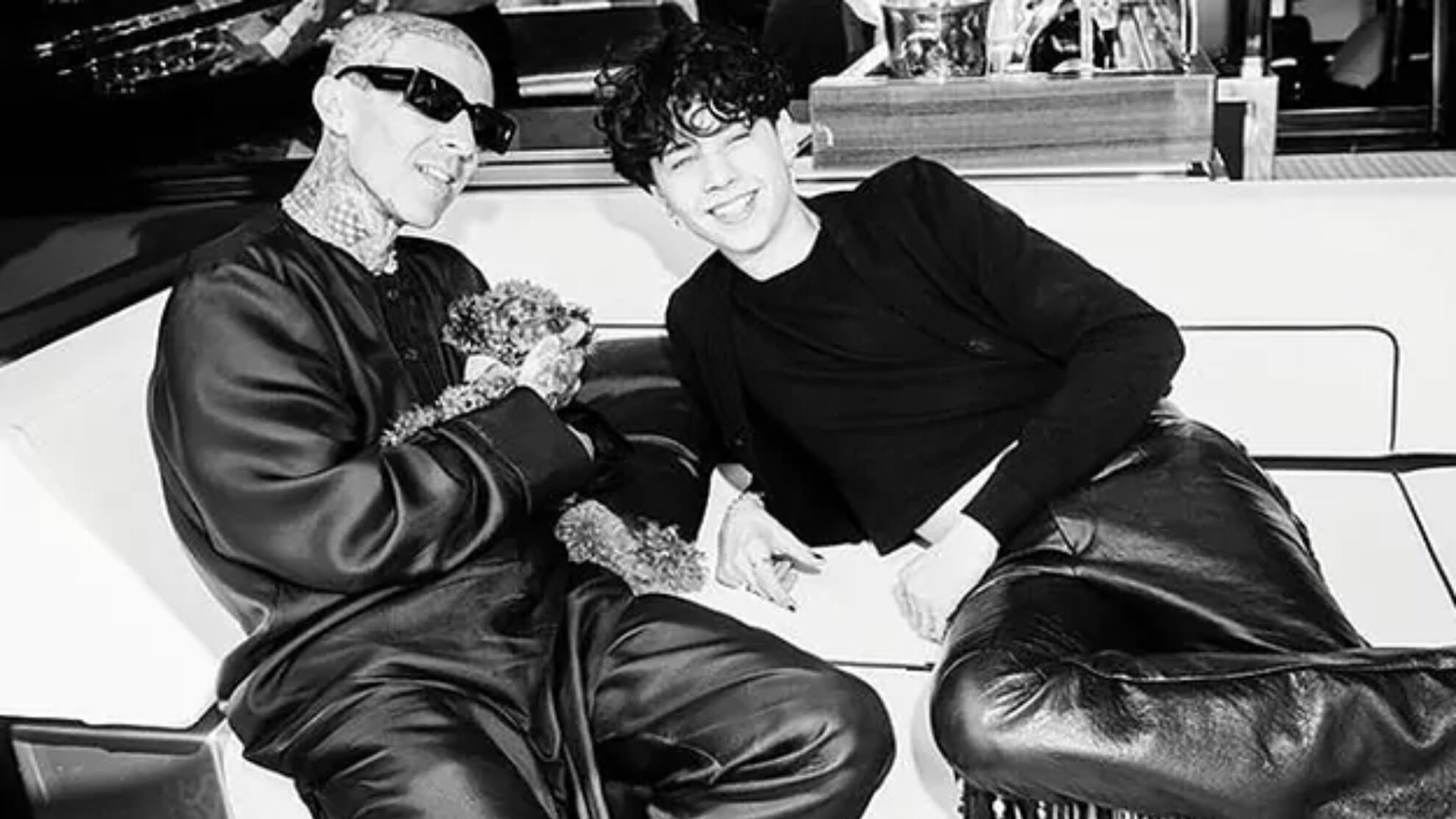 Travis y Landon son muy unidos en redes sociales. (Foto: @travisbarker / Instagram)