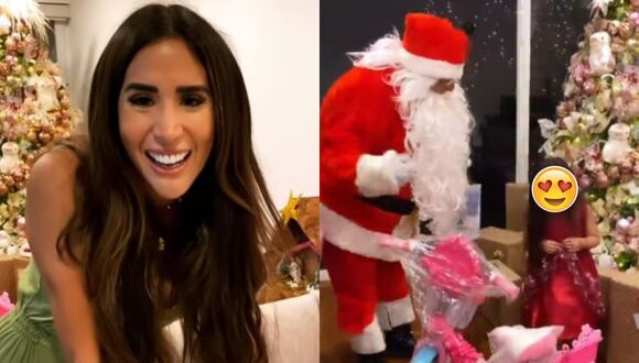 TROME - Melissa Paredes contrata a ‘Papa Noel’ para su hijita pero se queja cuando llega a su casa