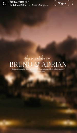 A la boca de Bruno Ascenzo y Adrián Bello había asistido Stephanie Cayo y Alejandro Sanz.