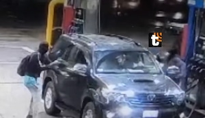 Delincuentes armados atacan en grifo del Callao y se llevan camioneta de una familia