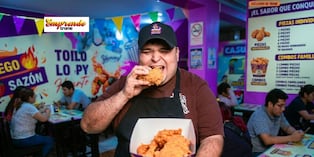 César cuenta que su pollo llegará a un mall y estará en todo el Perú. Foto: Joel Alonzo.