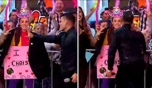 ¡Le dio su besito! Christian Domínguez bromea con Rebeca Escribens en su ausencia