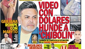 VIDEO CON DÓLARES HUNDE A ‘CHIBOLÍN’