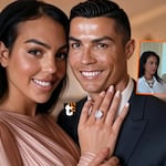 ¡Primeras imágenes de la boda! Georgina Rodríguez se casó sin vestido de novia con Cristiano Ronaldo