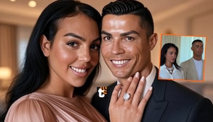¡Primeras imágenes de la boda! Georgina Rodríguez se casó sin vestido de novia con Cristiano Ronaldo