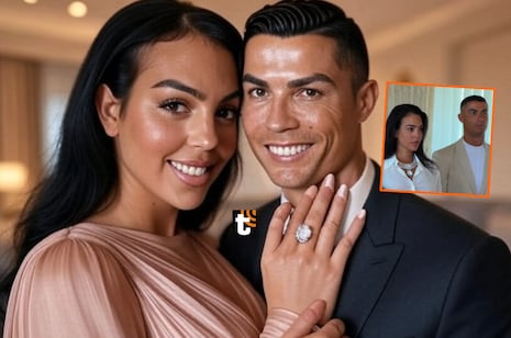 ¡Primeras imágenes de la boda! Georgina Rodríguez se casó sin vestido de novia con Cristiano Ronaldo