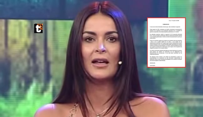 Laura Spoya aclara su situación tras ser vinculada a deudas de más de $20 mil.