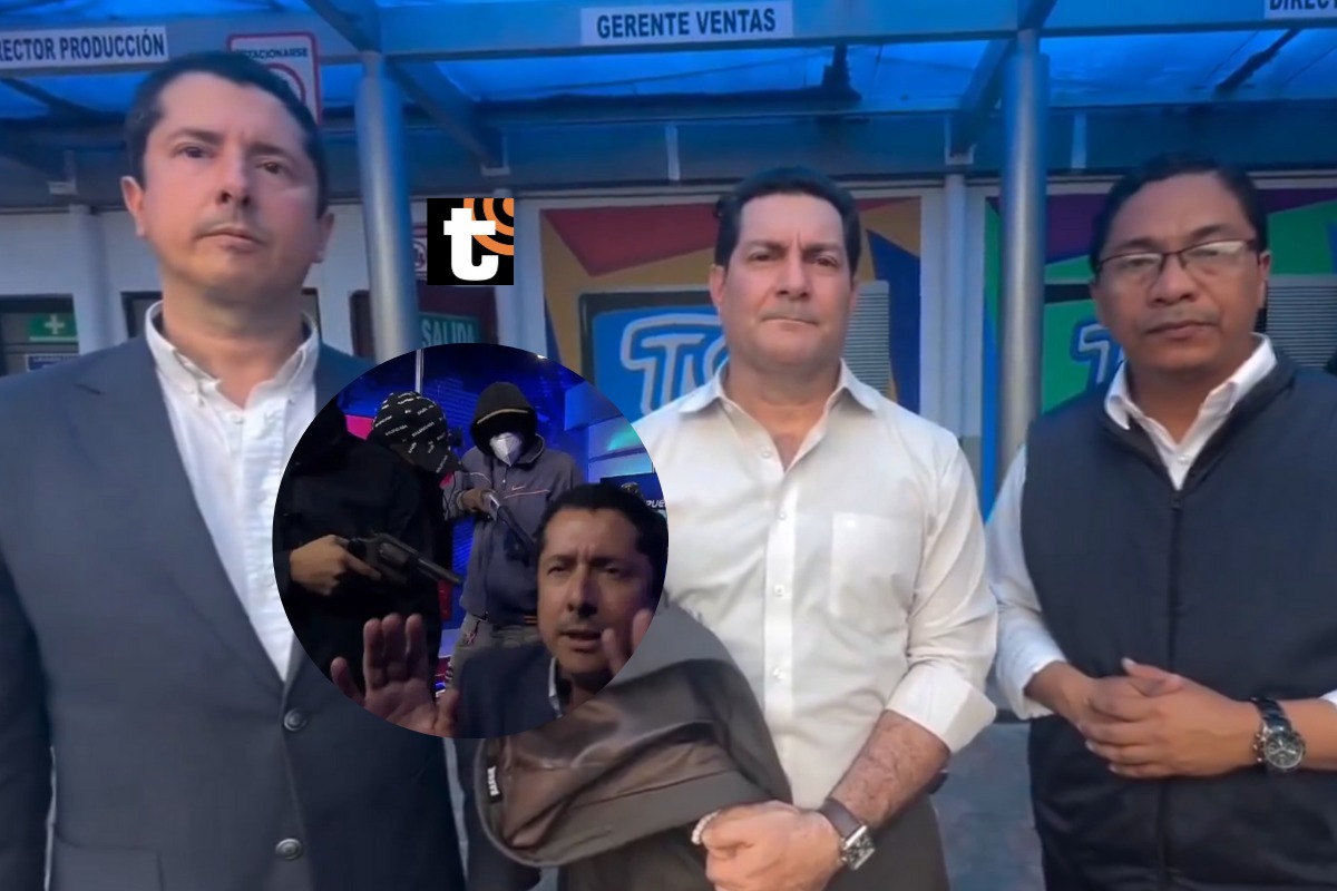 Los periodistas relataron los sucesos vividos durante la toma del canal por parte de terroristas y agradecieron a la Policía de Ecuador por rescatarlos.