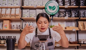 El Laboratorio de Café Moali: Crea el primer filtro de café ecológico con borra y pulpa en Pasco